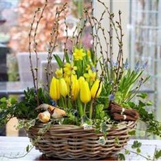 Mother&#39;s Day - large spring basket